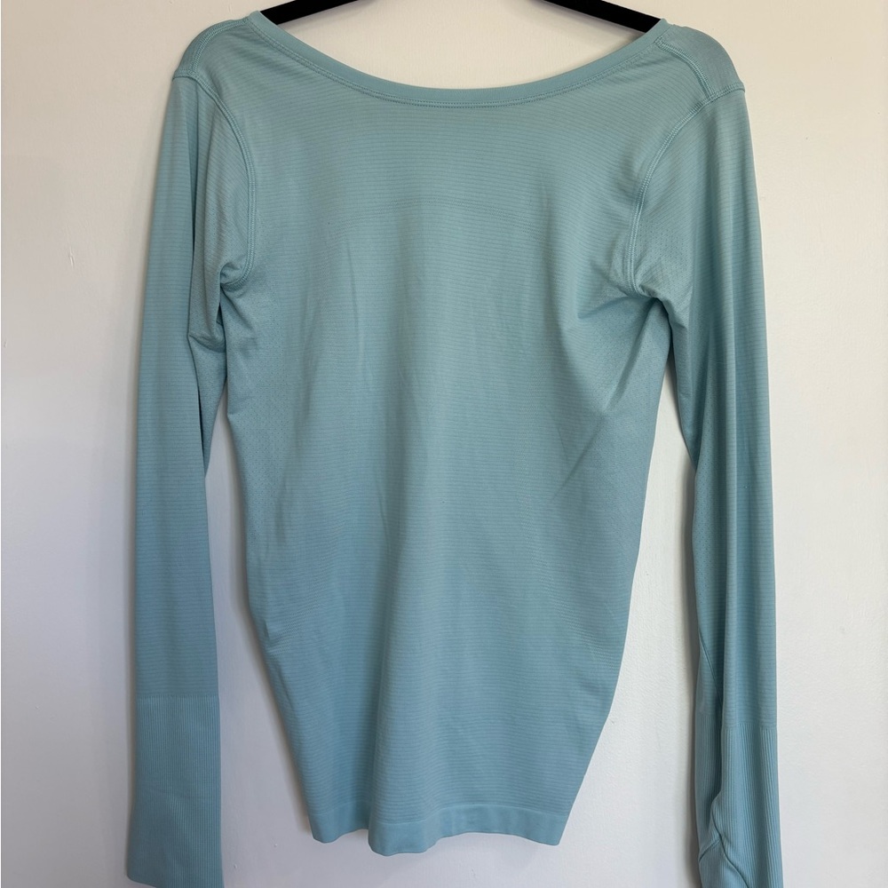 Lulu Light Blue Long Sleeve with back detail